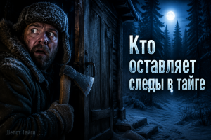 Металлический щелчок в заброшенном зимовье Кедрового