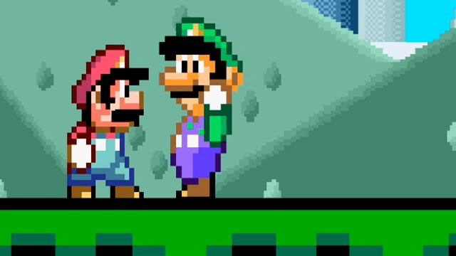Super Mario Can't Understand Luigi Overworld Theme SNES
