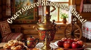 Преображение Господне. Красивая музыкальная открытка.