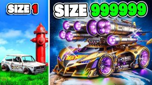 Улучшаю машину до самой большой Hot Wheels в GTA 5