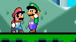 Super Mario can't understand Luigi Overworld Theme SNES