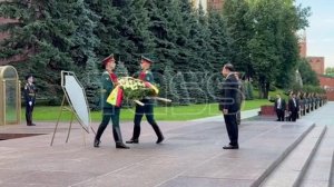 Государственный визит президента Мьянмы Хлайна в Москву