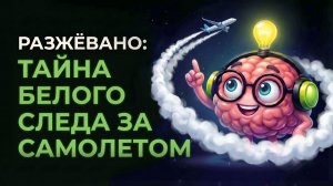 Почему самолёт оставляет белый след? Тайна конденсата в небе