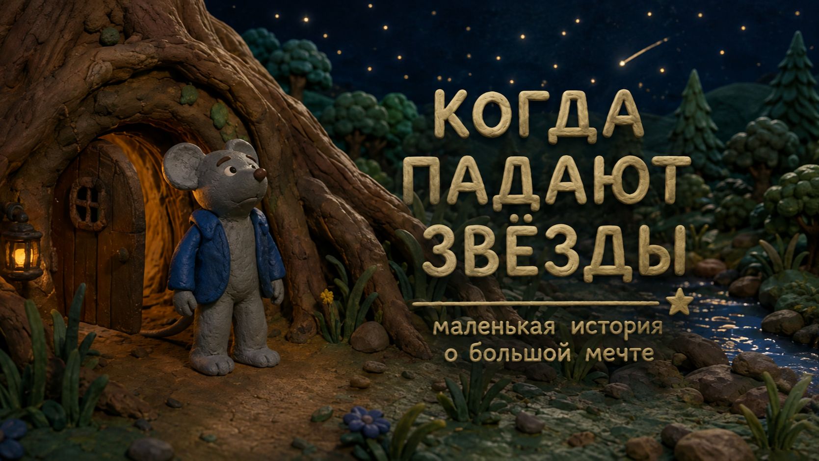 Когда падают звёзды 🌟 | Короткий мультфильм о мечте | Золотая птица