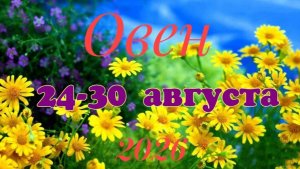 Овен♈Таро-прогноз на неделю с 24 по 30 августа 🕊