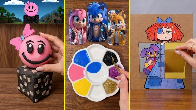 АРТ СПРУНКИ 🌈 ПОДЕЛКИ ИЗ БУМАГИ 🖍 СМЕШИВАЕМ ЦВЕТА 🎨