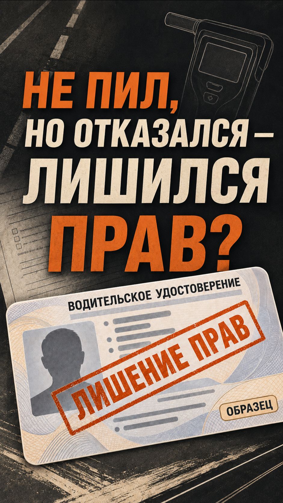 Отказ от медицинского осведетельствования