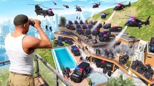 GTA 5 — Дом Франклина ПОДВЕРГСЯ НАЛЕТУ спецназа!
