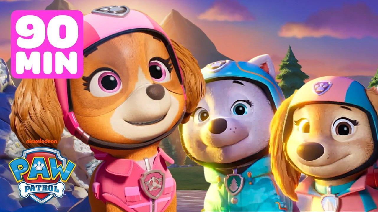 Летние развлечения со Скай, Эверест и Либерти! | 90 минут | Скай и друзья | Nick Jr. Cyrillic