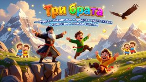 👬⛰️✨ Три брата — мудрая абазинская народная аудиосказка о единстве и поиске счастья 🏔️🦅