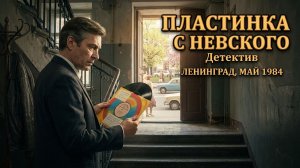 ПЛАСТИНКА С НЕВСКОГО _ Детектив. Ленинград, 1984 год.