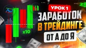 Ты НАЧНЁШЬ зарабатывать В ТРЕЙДИНГЕ после этого видео! Трейдинг обучение с НУЛЯ для НОВИЧКОВ