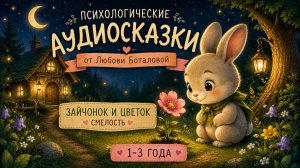 Смелость. Зайчонок и  волшебный цветок