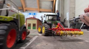 RC машинки Радиоуправляемые тракторы Фермерская деревня и красивые модели RC грузовиков