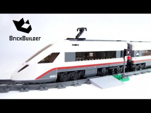 LEGO CITY 60051 Скоростной пассажирский поезд — ускоренная сборка для коллекционеров (15/21)