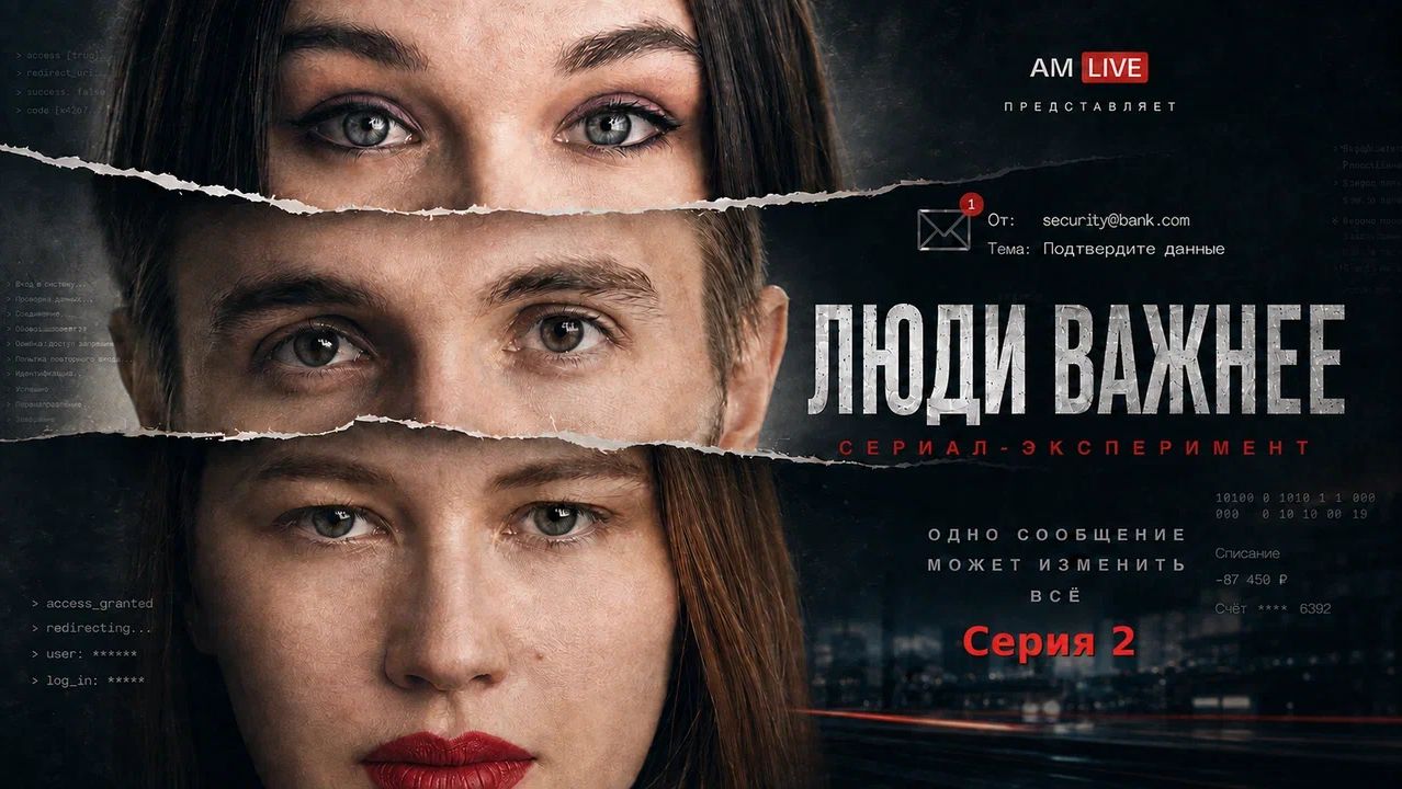 Мы попались на фишинг! / Сериал-эксперимент AM Live / Серия 2