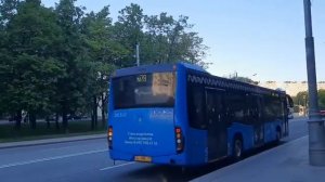 Московские автобусы Нефаз-5299-40-52(первая часть)