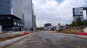 Благоустройство территории около пусковой станции метро Звенигородская Рублёво-Архангельской линии