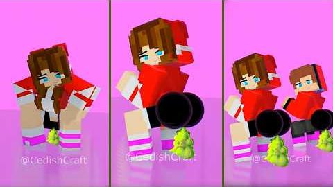 Джей Джей подарил Майки подарок-розыгрыш! Майнкрафт Анимация  Roblox #roblox