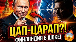 ЦАП-ЦАРАП! Как одна фраза Путина изменила всё для Финляндии и НАТО
