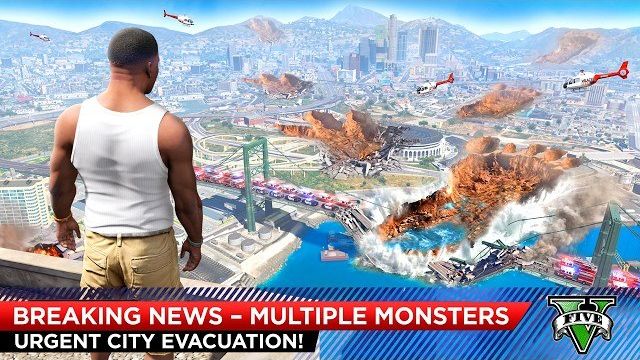 Я нашел таинственные следы в GTA 5... (Монстры)