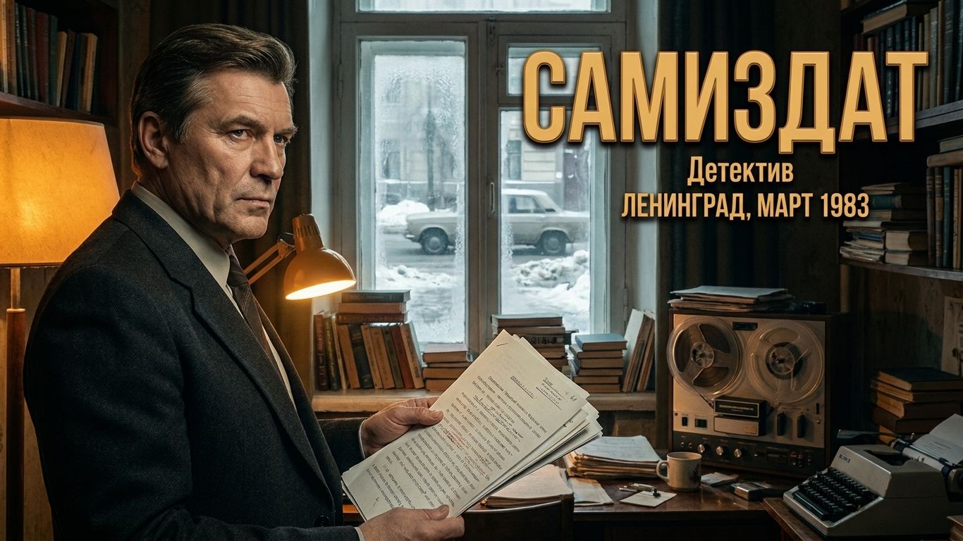 САМИЗДАТ _ Детектив. Ленинград 1983 год.
