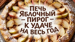 Рецепт Яблочного пирога.