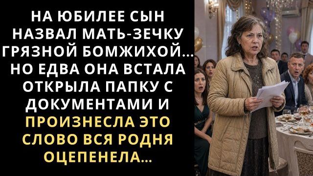 Истории из жизни|На юбилее сын при всех|Аудио рассказы|Аудиокниги слушать онлайн|Жизненные истории