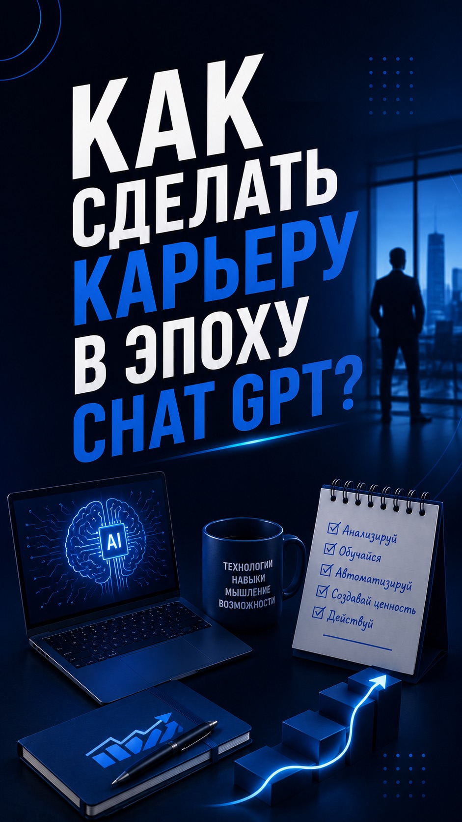 KAК СДЕЛАТЬ КАРЬЕРУ В ЭПОХУ CHAT GPT?