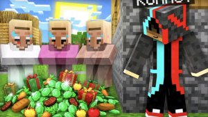 Я ТАЙНО ПОМОГ ЖИТЕЛЯМ В МАЙНКРАФТ _ Компот Minecraft
