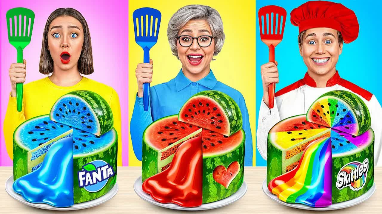 Кулинарный Челлендж_ Я против Бабушки _ Смешные Челленджи от Multi DO Smile