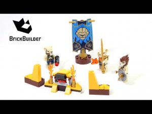 Lego Chima 70229 Набор клана Львов - Ускоренная сборка Lego
