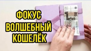 Секрет раскрыт! Как устроен ВОЛШЕБНЫЙ КОШЕЛЕК? Делаем легендарный фокус 🤫