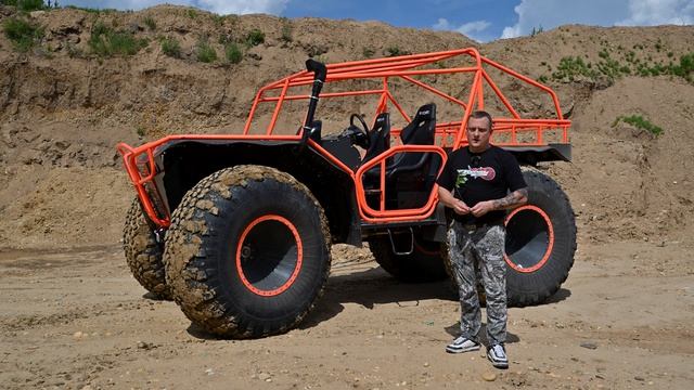 Запускаем в серию BIG БАГГИ: Колеса 1650 мм, Honda K24 (200 л.с.) и жесткий тест в +37°C