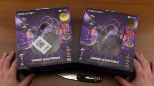 ПОСЫЛКИ ИЗ КИТАЯ! Игровые Наушники за Недорого! BOROFONE BO105! Распаковка, Обзор, Тест! OZON!