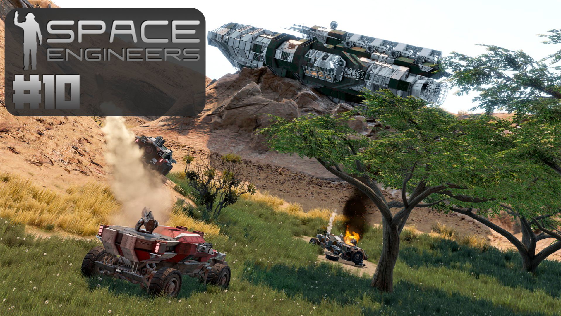 Space Engineers. Завариваем производственный цех #10