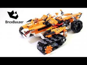 Lego Chima 70224 Мобильная командная база тигров — сборка конструктора