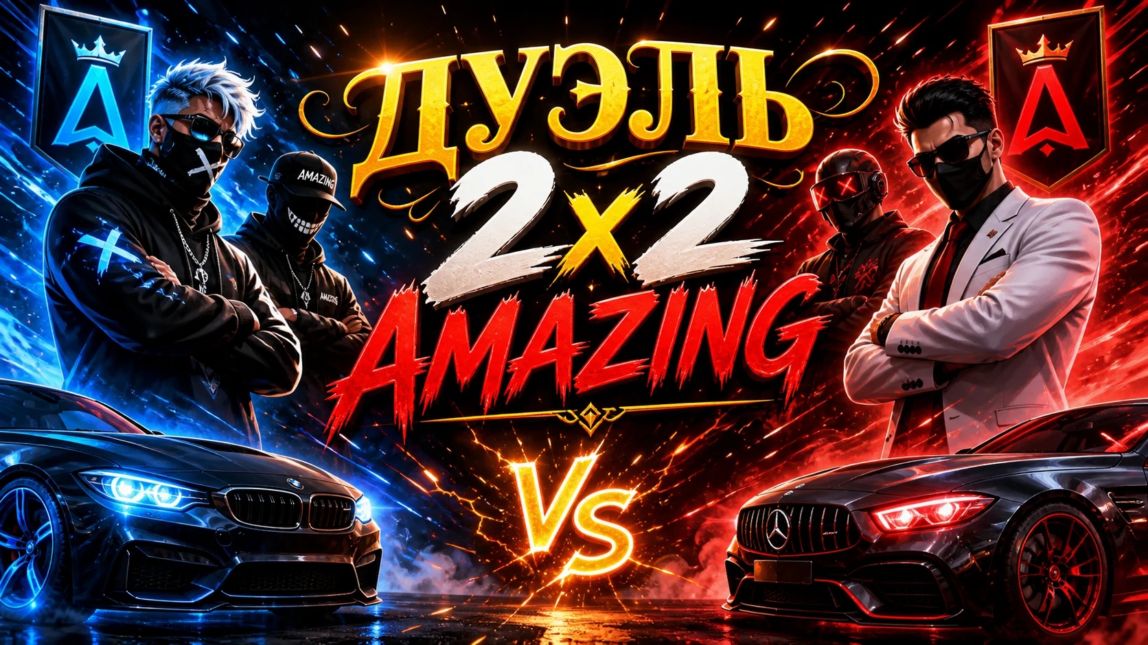 ДУЭЛЬ 2x2 AMAZING ONLINE