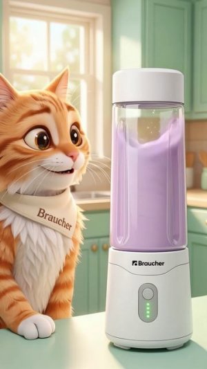 #WW478954 Доверили коту приготовить смузи… и вот что получилось 😹
