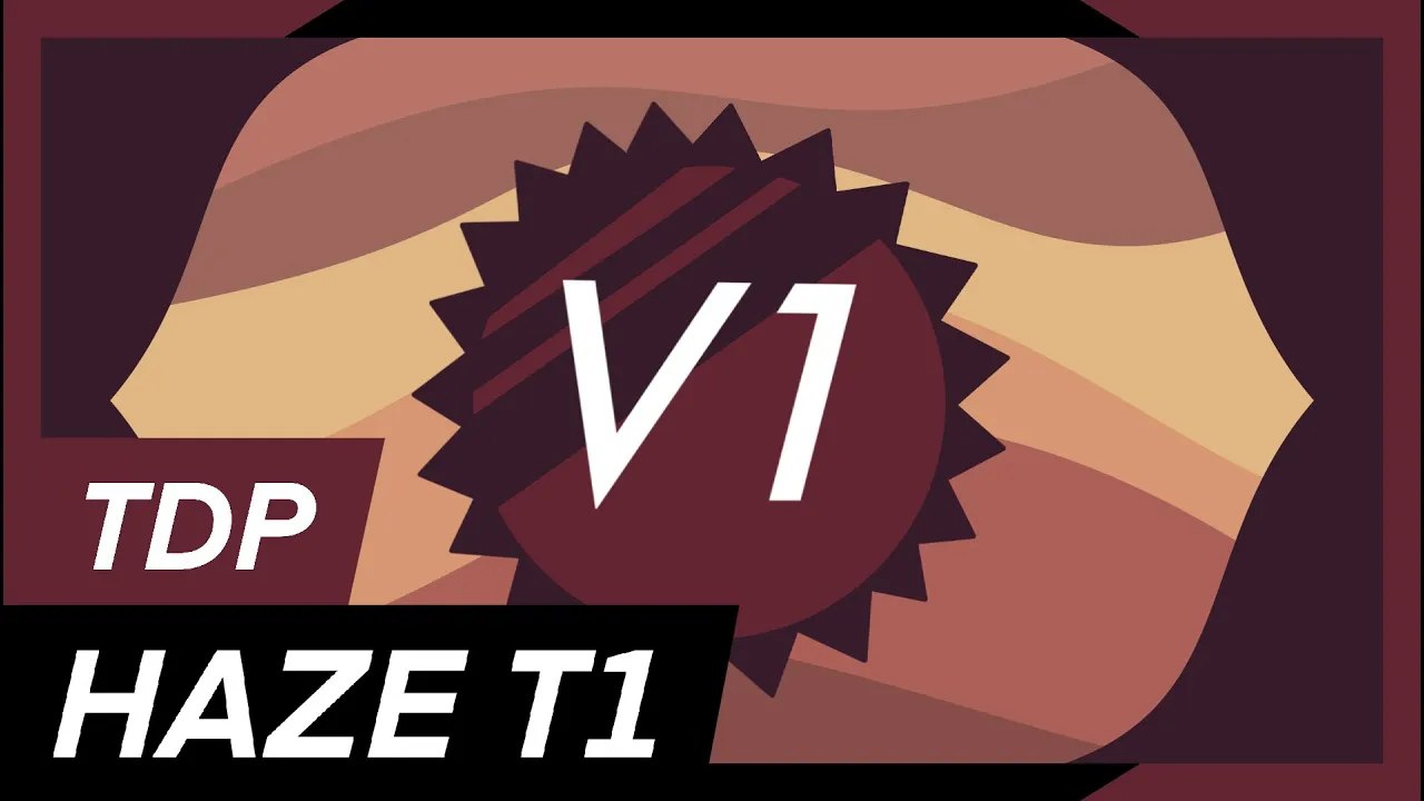 | TDP V1 || HAZE Teaser 1 |