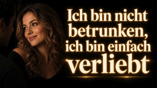 Ich Bin Nicht Betrunken, Ich Bin Einfach Verliebt