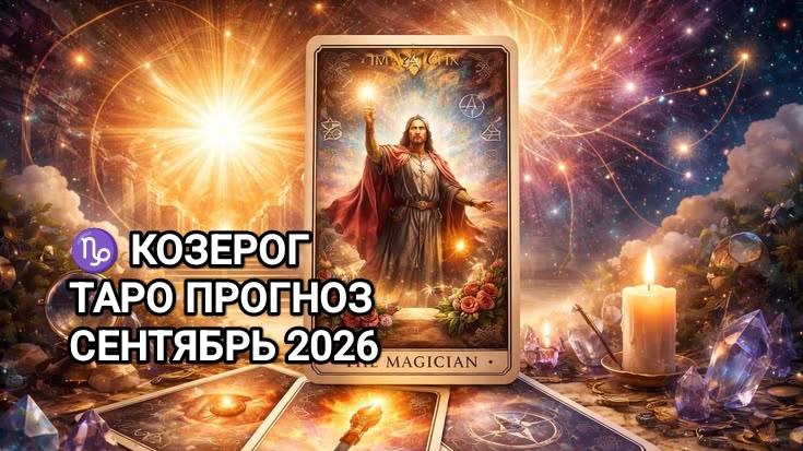 ♑ КОЗЕРОГ ✨ ТАРО ПРОГНОЗ 🍂 СЕНТЯБРЬ 2026