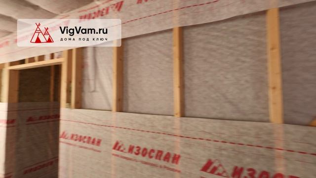Каркасник с отделкой Хаурберком в Сосновом Бору (Московская область)