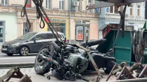 Зампред правления Генбанка разбился на мотоцикле в центре Москвы