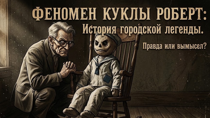 Феномен куклы Роберт: История городской легенды ПРАВДА или ВЫМЫСЕЛ?! (ч.2)