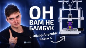 Он вам не BambuLab | Обзор Anycubic Kobra X
