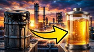 Как нефть превращается в бензин весь путь от скважины до бака