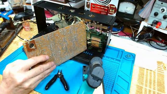 Электроника ЦМ - 02 . УЦСМ из 1987 года ! Полная реставрация ! Часть №2 . Профилактика Электроники