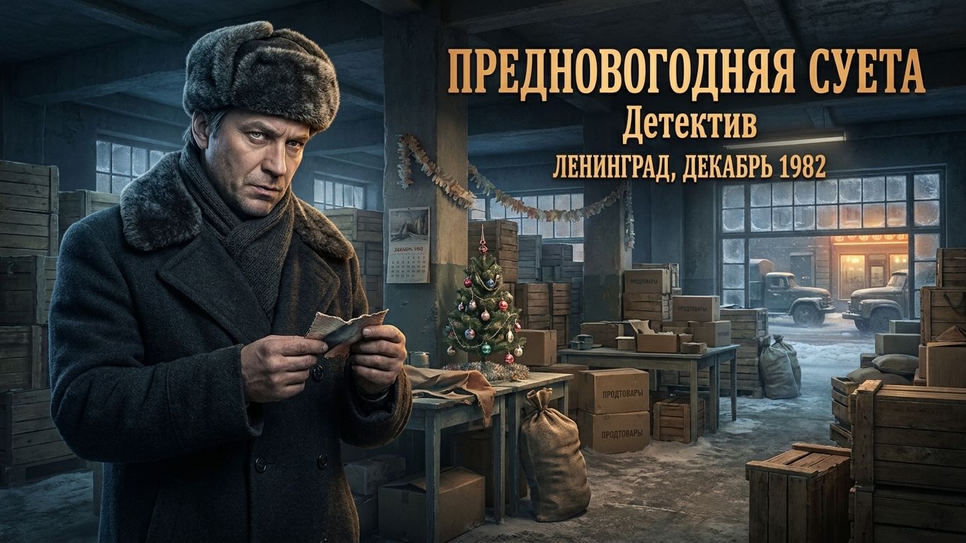ПРЕДНОВОГОДНЯЯ СУЕТА _ Детектив. Ленинград, 1982 год.