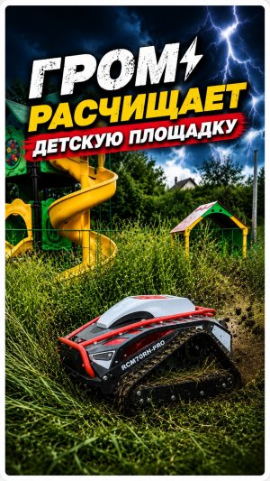 ⚡ ГРОМ против зарослей!